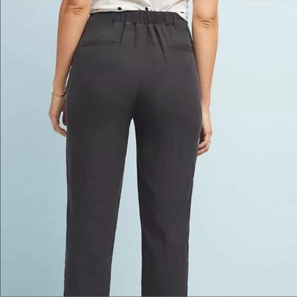 Anthropologie Cupro Wrap Pants Black Small - Picture 10 of 14